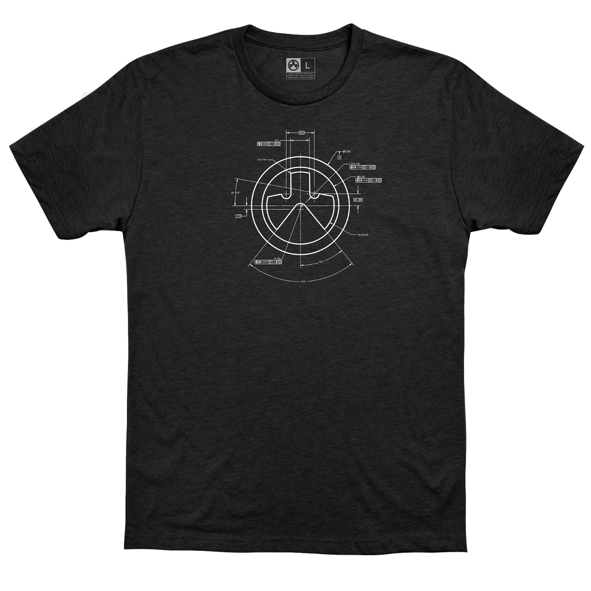 MAGPUL INDUSTRIES CORP Magpul Industries Corp Engineered, Magpul Mag1118-001-s  Engineered Cvc Shirt Sm  Blk Accessories