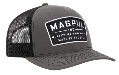 MAGPUL INDUSTRIES CORP Magpul Industries Corp Go Bang, Magpul Mag1102-014 Go Bang Trucker Hat    Char/blk Charcoal/Black Accessories