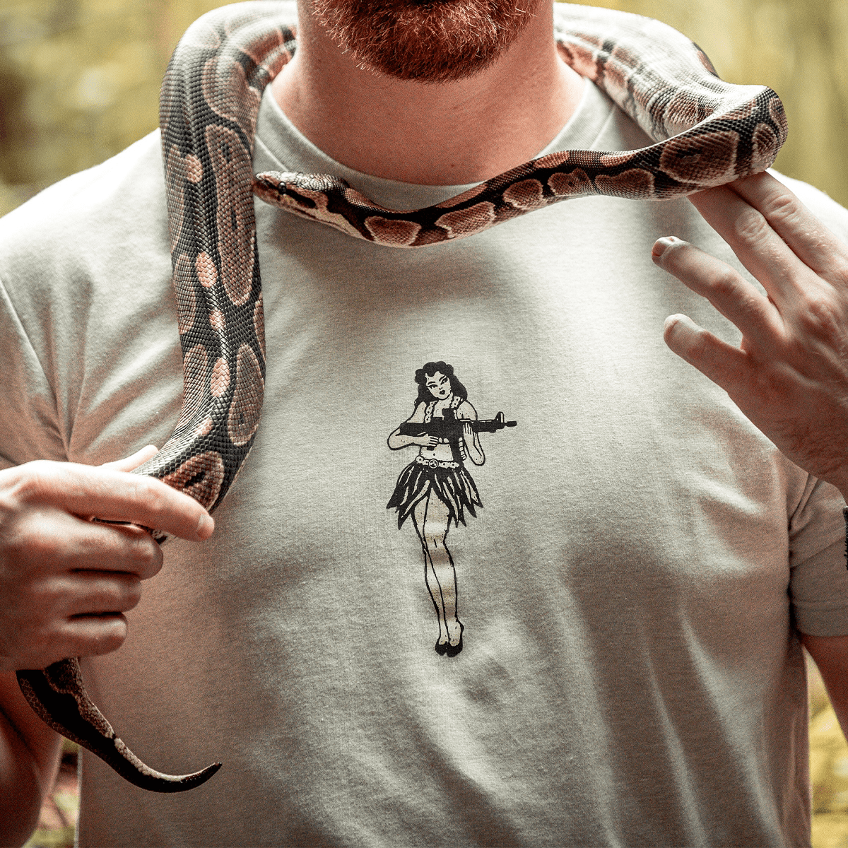 MAGPUL INDUSTRIES CORP Magpul Industries Corp Hula Girl, Magpul Mag1117-039-s  Hula Girl Cvc  Shirt Sm Stgr Accessories