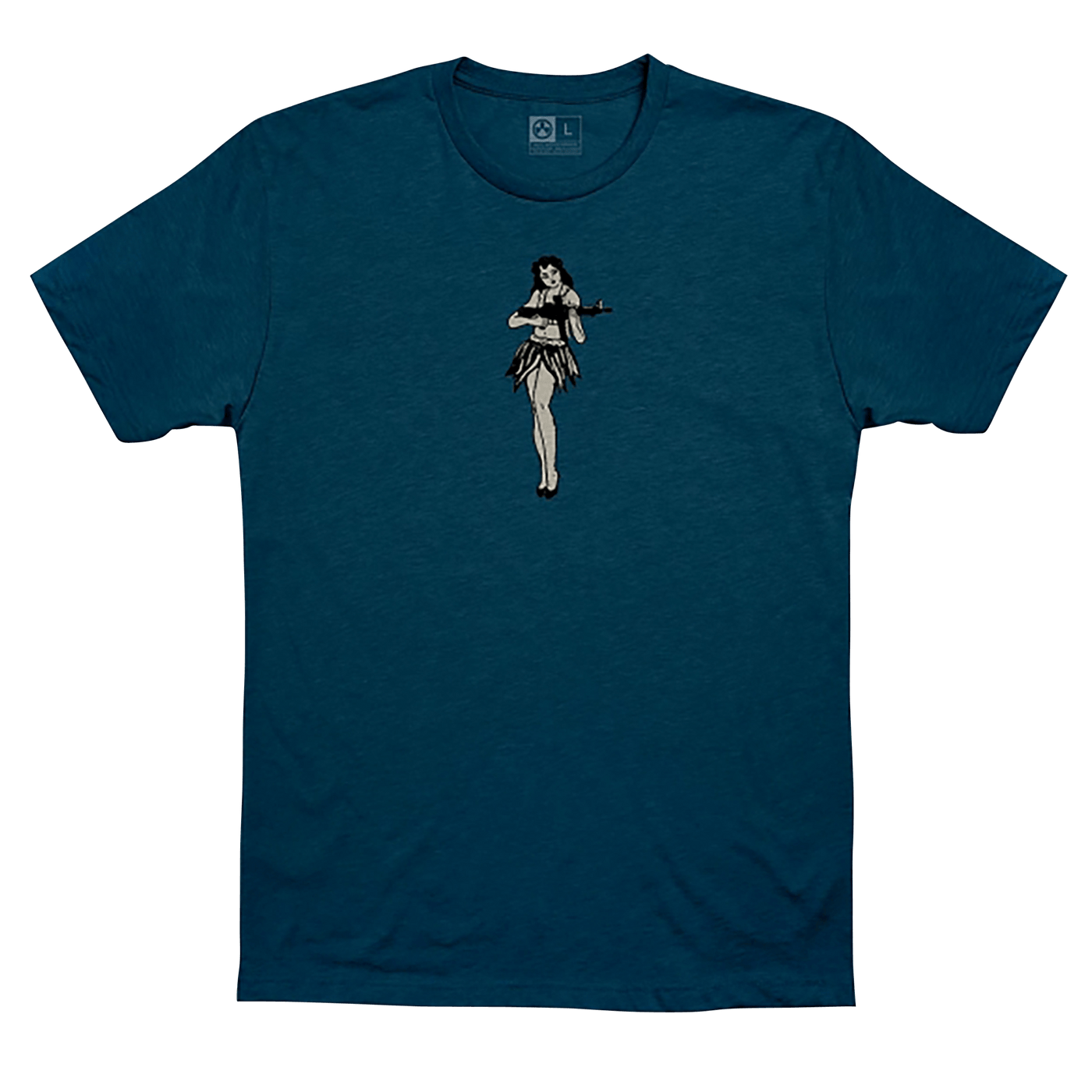 MAGPUL INDUSTRIES CORP Magpul Industries Corp Hula Girl, Magpul Mag1117-425-2x Hula Girl Cvc  Shirt 2x Blht Accessories