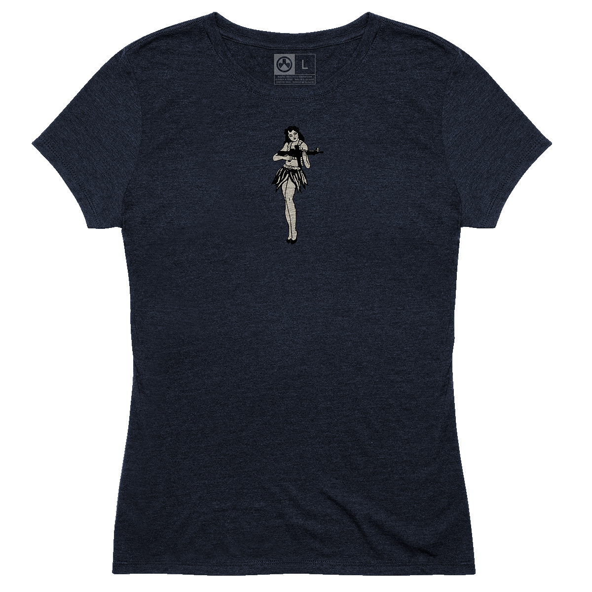 MAGPUL INDUSTRIES CORP Magpul Industries Corp Hula Girl, Magpul Mag1124-410-3x Hula Girl Lady Shirt 3x  Nvy Accessories