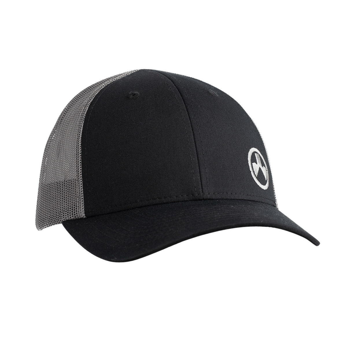 MAGPUL INDUSTRIES CORP Magpul Industries Corp Icon, Magpul Mag1106-002 Icon   Trucker Hat  M/l Blk/chr Accessories