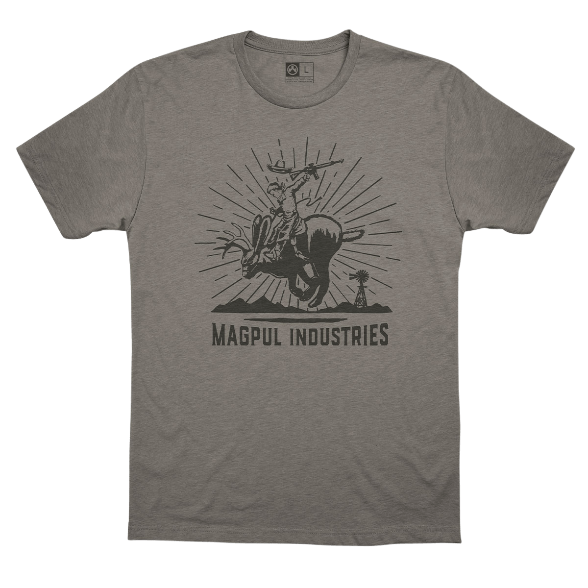 MAGPUL INDUSTRIES CORP Magpul Industries Corp Jackalope Rodeo, Magpul Mag1173-039-s   Jackalope Rodeo  Shirt Gry Accessories