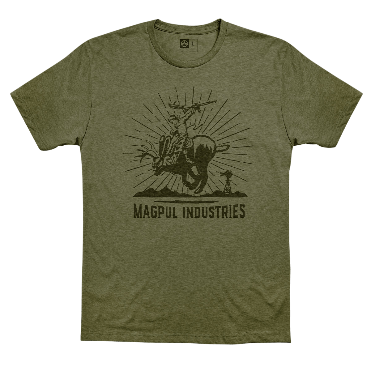 MAGPUL INDUSTRIES CORP Magpul Industries Corp Jackalope Rodeo, Magpul Mag1173-318-s   Jackalope Rodeo  Shirt Olv Accessories