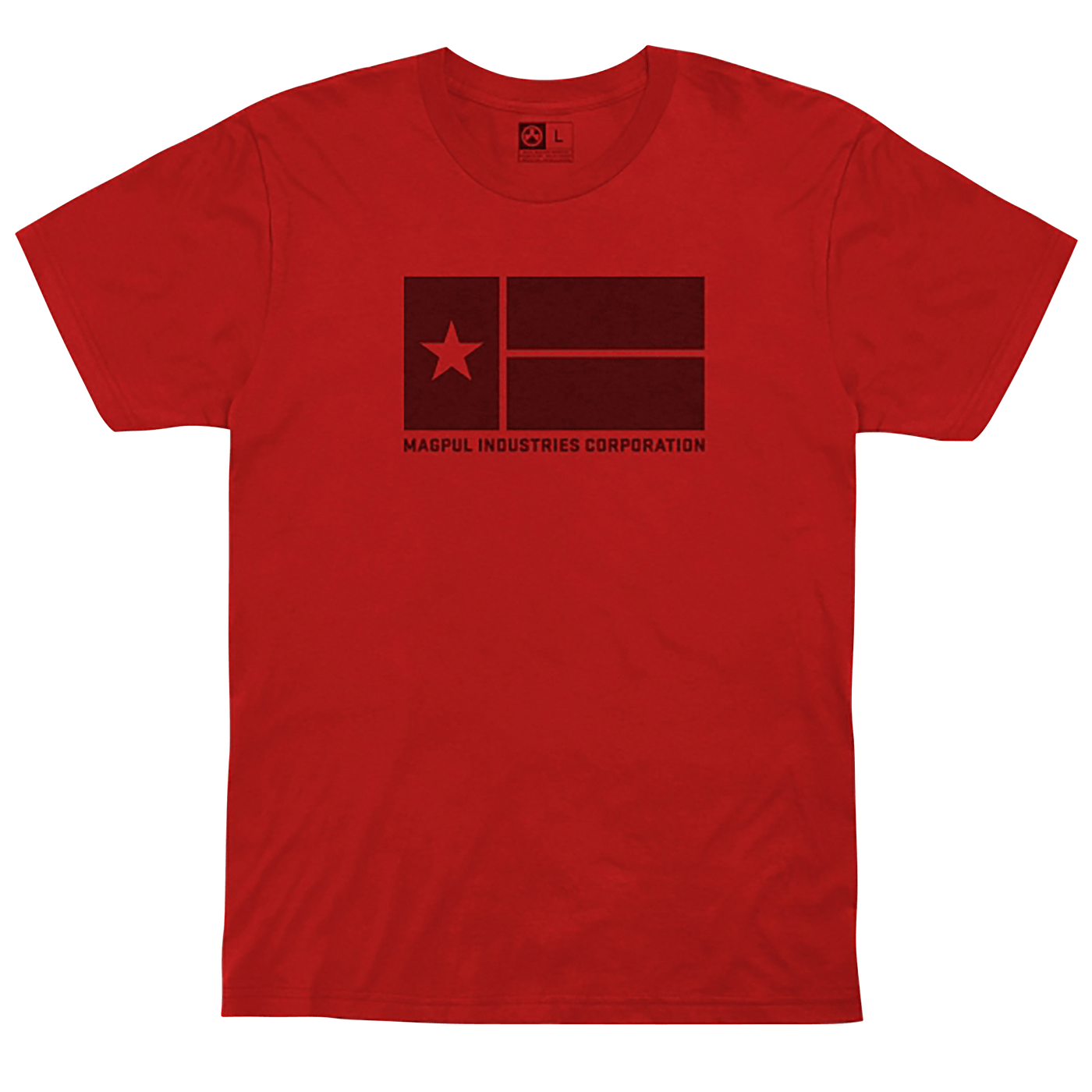 MAGPUL INDUSTRIES CORP Magpul Industries Corp Lone Star, Magpul Mag1201-610-l  Lonestar  Tshirt Lg     Red Accessories
