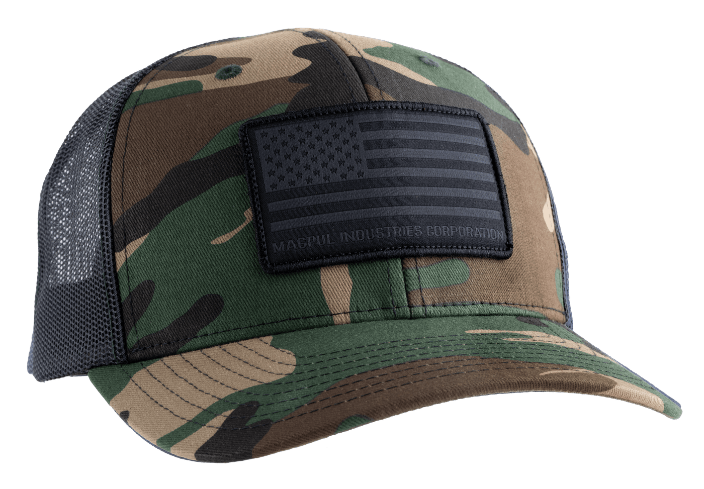 MAGPUL INDUSTRIES CORP Magpul Industries Corp Standard, Magpul Mag1215-964 Standrd Ptch Trucker Hat  Wcam Accessories