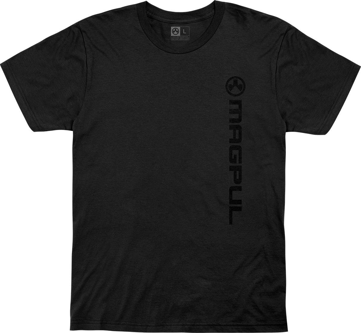 MAGPUL INDUSTRIES CORP Magpul Industries Corp Vertical Logo, Magpul Mag1113-001-xl Vert Logo      Shirt Xl  Blk Accessories