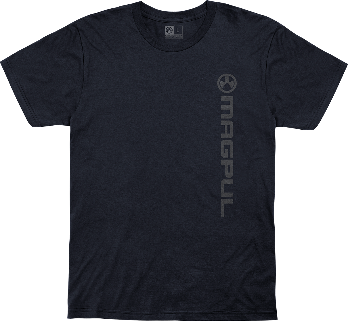 MAGPUL INDUSTRIES CORP Magpul Industries Corp Vertical Logo, Magpul Mag1113-410-s  Vert Logo      Shirt Sm  Nvy Accessories