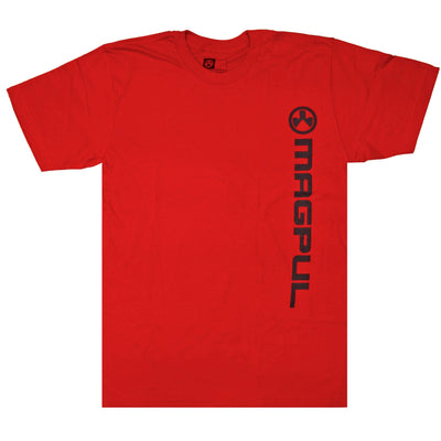 MAGPUL INDUSTRIES CORP Magpul Industries Corp Vertical Logo, Magpul Mag1113-610-l  Vert Logo      Shirt Lg  Red Accessories
