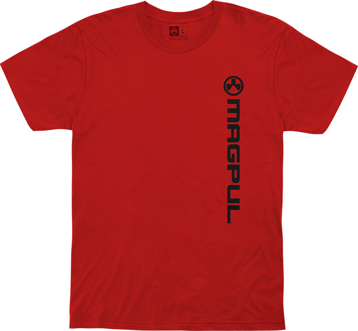 MAGPUL INDUSTRIES CORP Magpul Industries Corp Vertical Logo, Magpul Mag1113-610-xl Vert Logo      Shirt Xl  Red Accessories