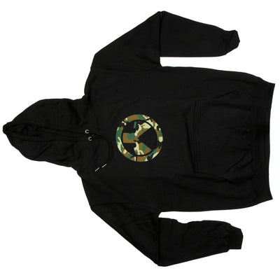 MAGPUL INDUSTRIES CORP Magpul Industries Corp Woodland Camo, Magpul Mag1258-001-l  Woodland Camo Hoodie Lg  Blk Large Accessories