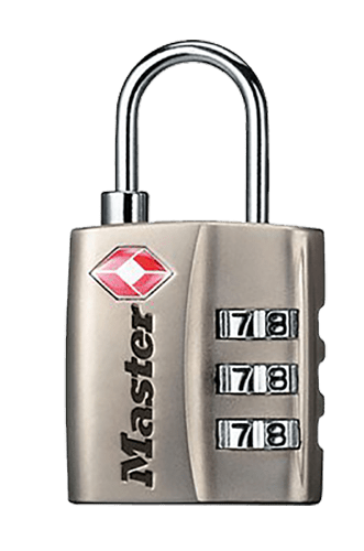 Master Lock Master Lock Combination Lock, Master 4680dnkl    Tsa-accepted Combolock Accessories