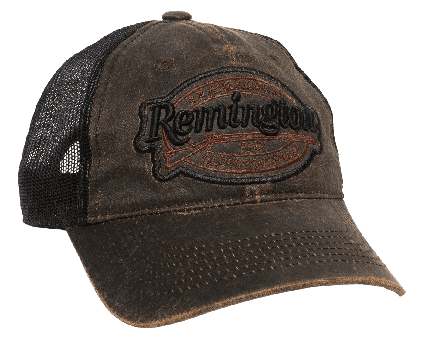 Outdoor Cap Outdoor Cap Remington, Outdoor Rm17a  Remington Hat Dark Brown/black Accessories