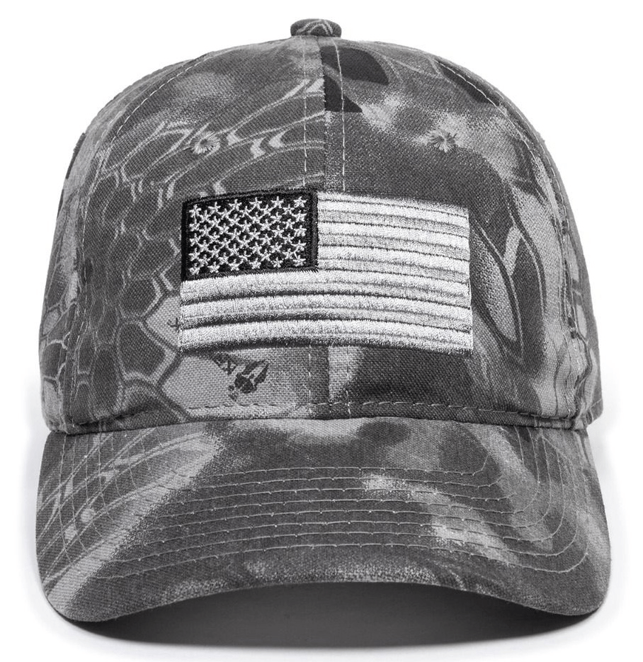 Outdoor Cap Outdoor Cap Usa Flag, Outdoor 12015933 Usa Flag Hat Tonal Kryptek Raid Accessories