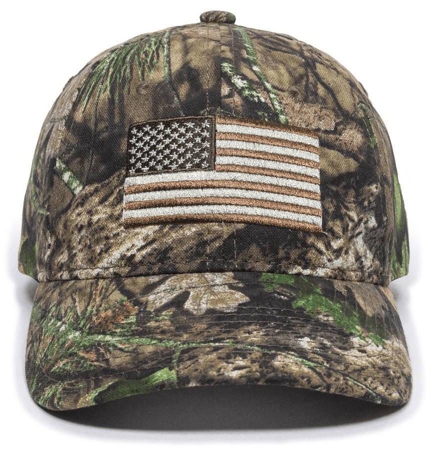 Outdoor Cap Outdoor Cap Usa Flag, Outdoor 20272213 Usa Flag Hat Tonal Mossyobkup Accessories