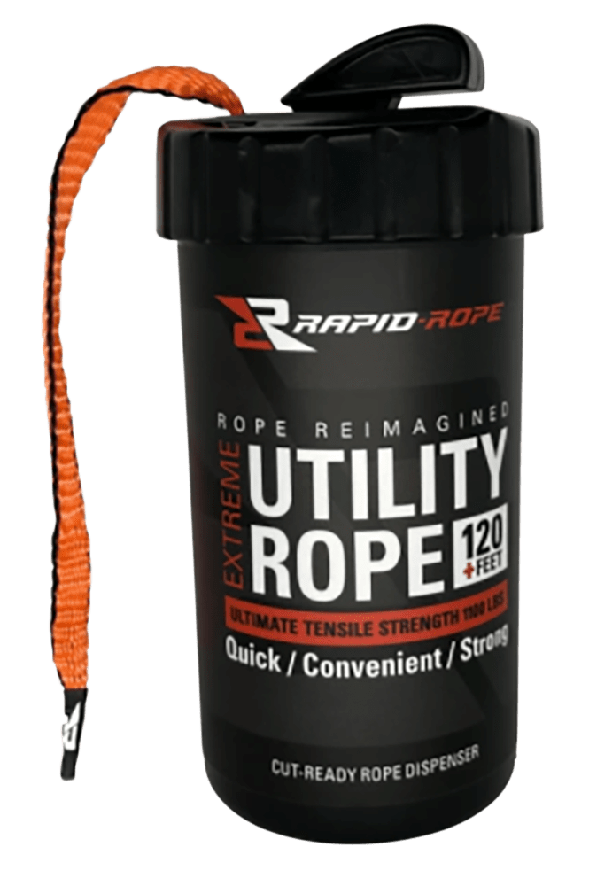 RAPID ROPE LLC Rapid Rope Llc Rope Canister, Rapid Rrco6010   Rope Canister 120ft Orange Accessories