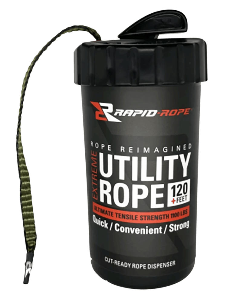 RAPID ROPE LLC Rapid Rope Llc Rope Canister, Rapid Rrcodg6027 Rope Canister 120ft Od Green Accessories