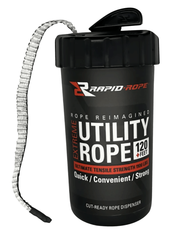 RAPID ROPE LLC Rapid Rope Llc Rope Canister, Rapid Rrcw6003   Rope Canister 120ft White Accessories