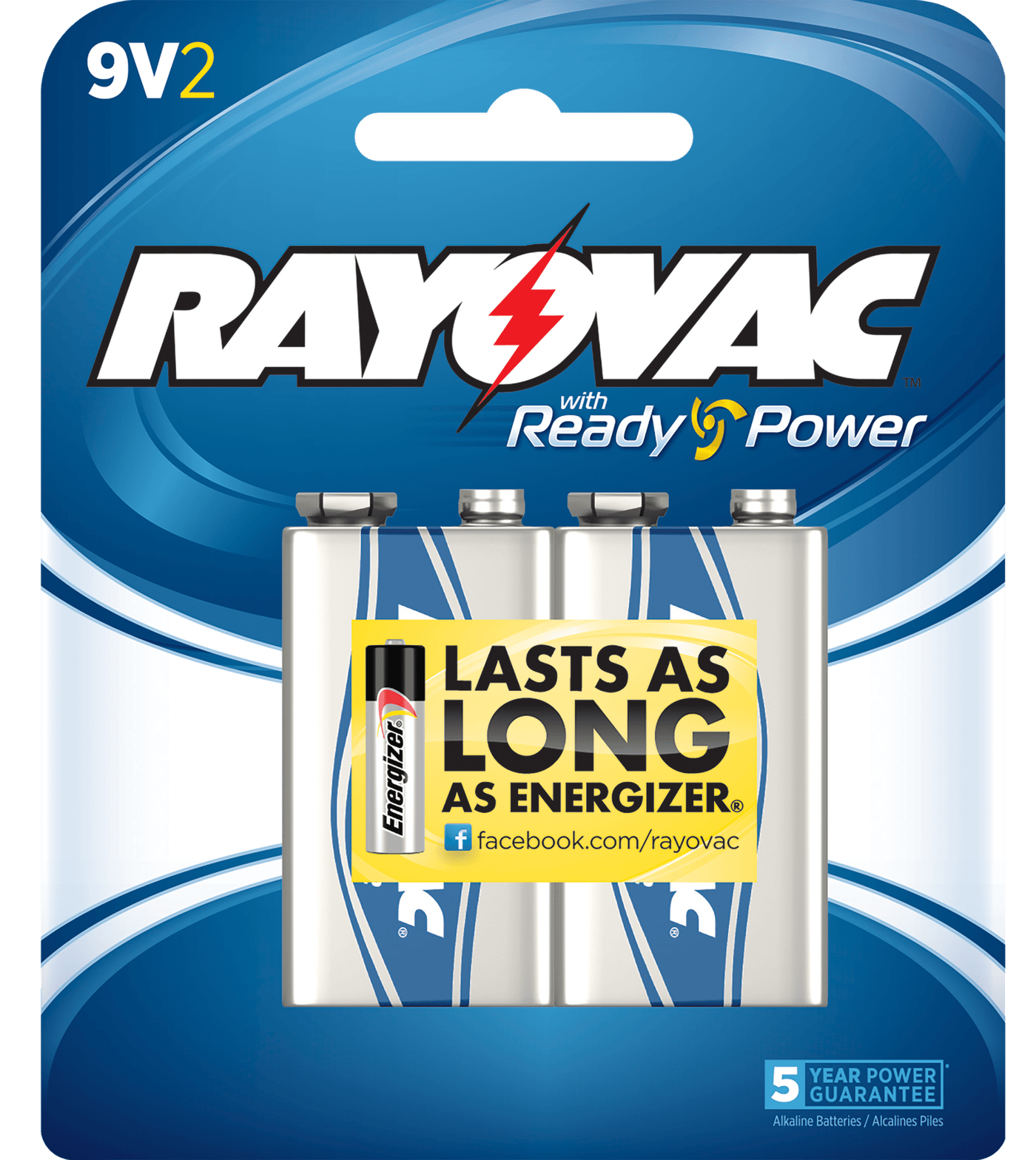 Rayovac Rayovac 9v, Ray A1604-2j  Alk 9v  Card Battery 2pk Accessories