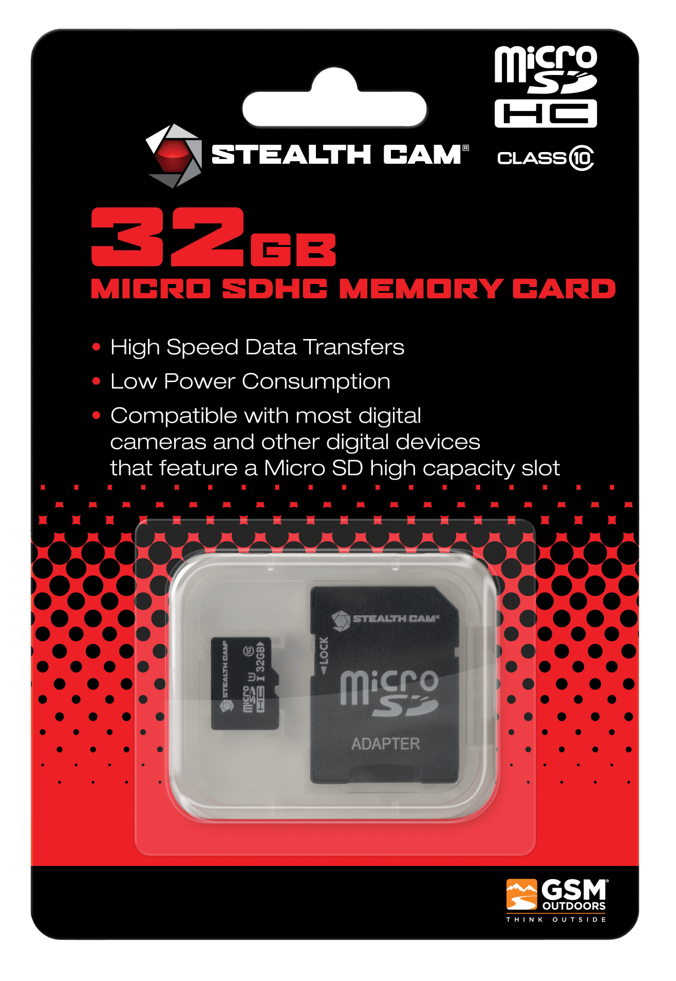 Stealth Cam Stealth Cam Micro Sd Memory Card, Steal Stc-32micsd   32gb Micro Sd Card Accessories