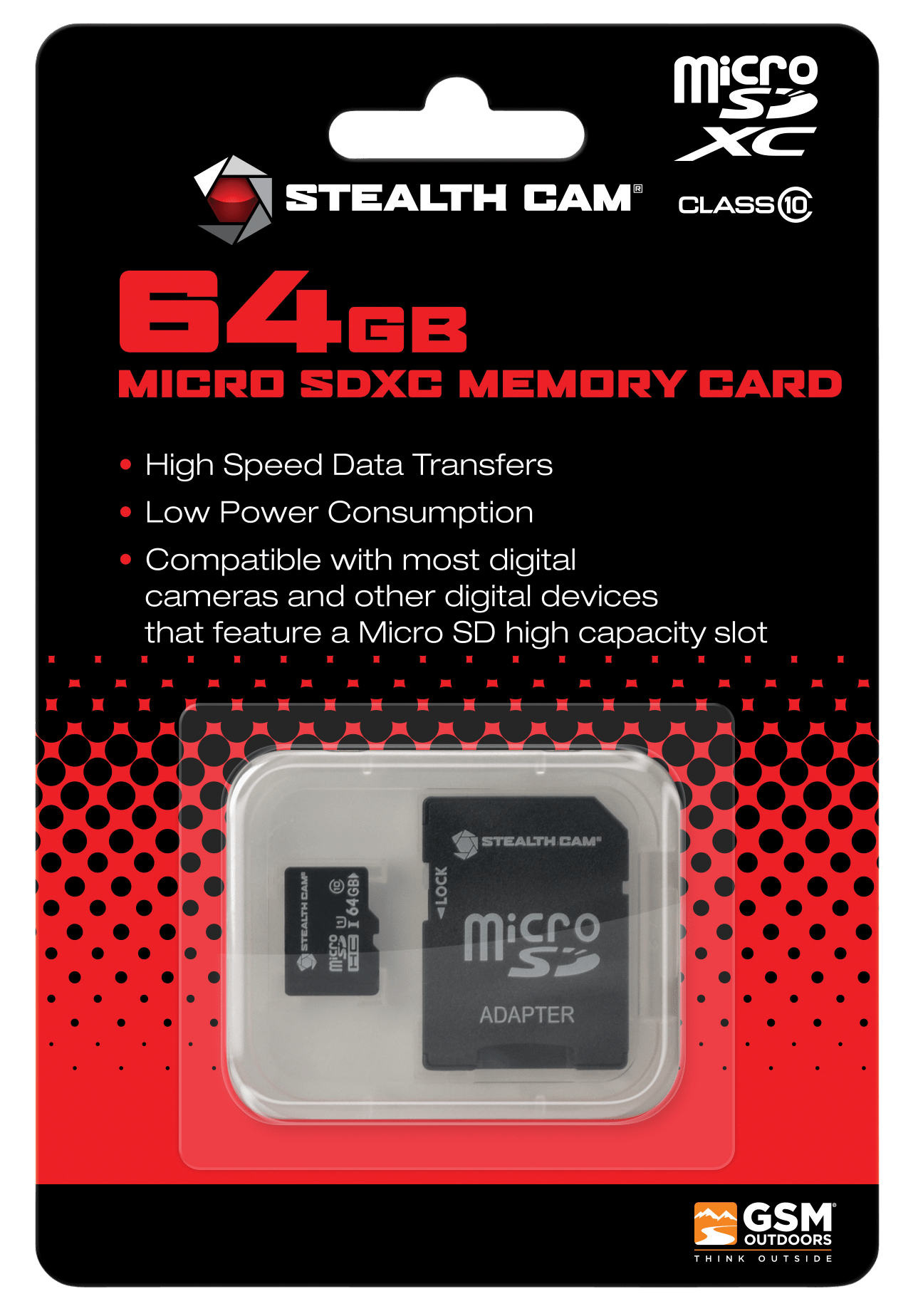 Stealth Cam Stealth Cam Micro Sd Memory Card, Steal Stc-64micsd   64gb Micro Sd Card Accessories