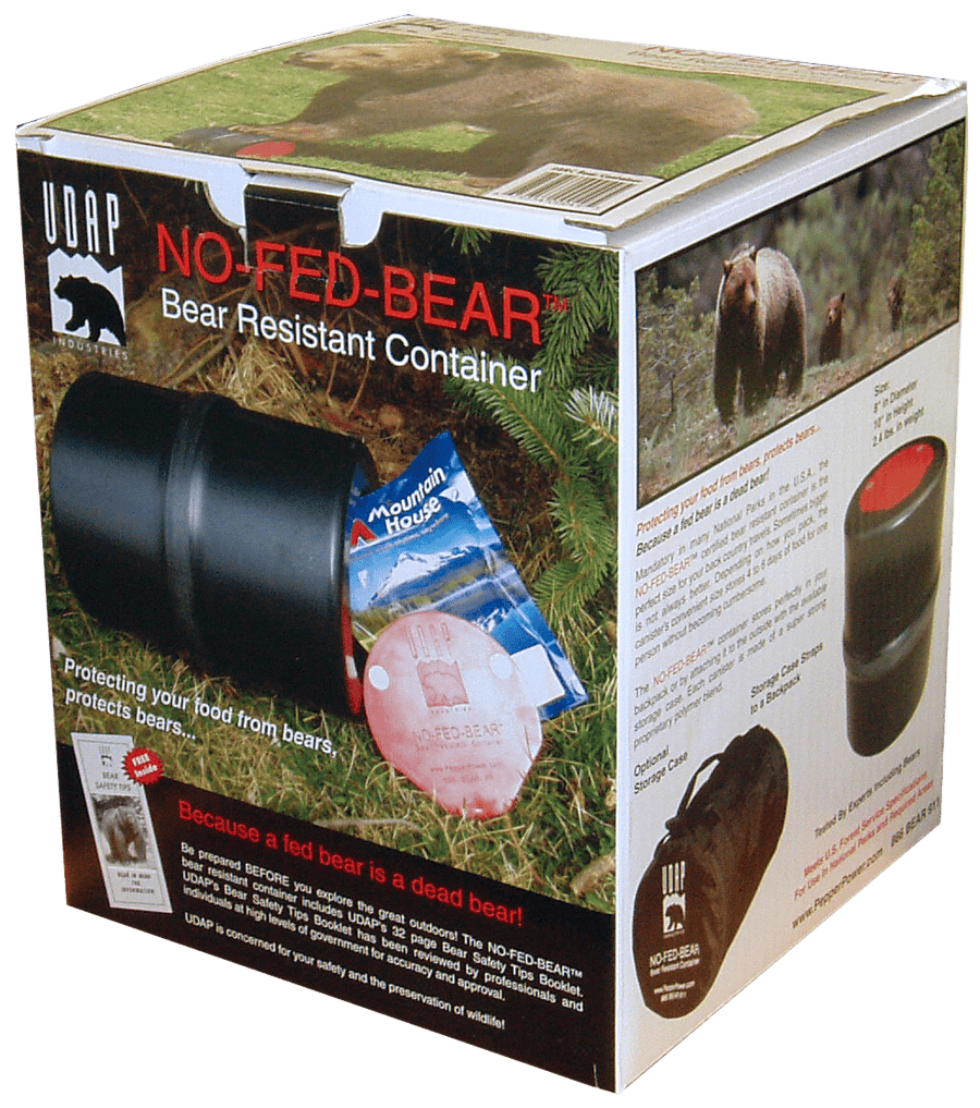 UDAP Udap No-fed-bear, Udap Brc    No-fed-bear Food Container Accessories