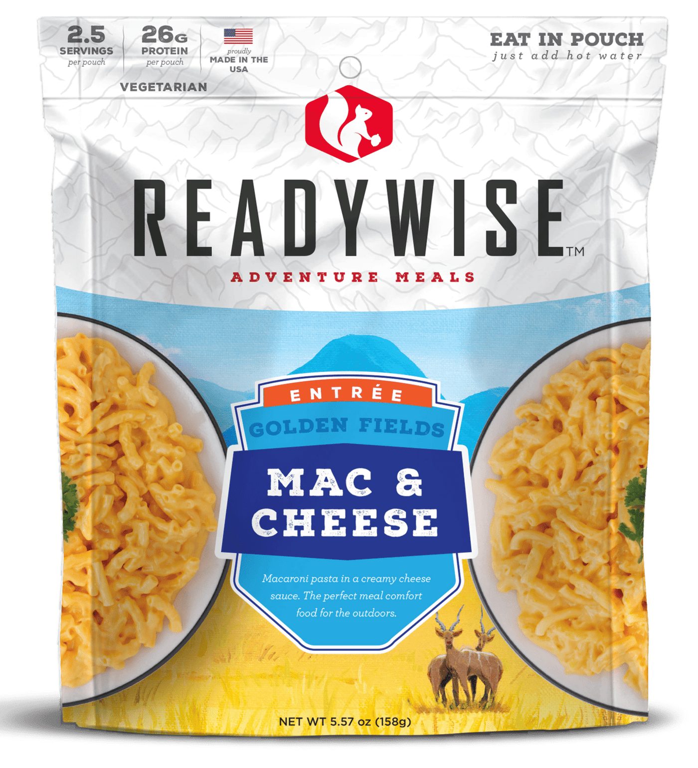 Wise Foods Wise Foods Outdoor Food Kit, Wise Rw05-009 6 Ct Golden Fields Mac & Cheese Accessories