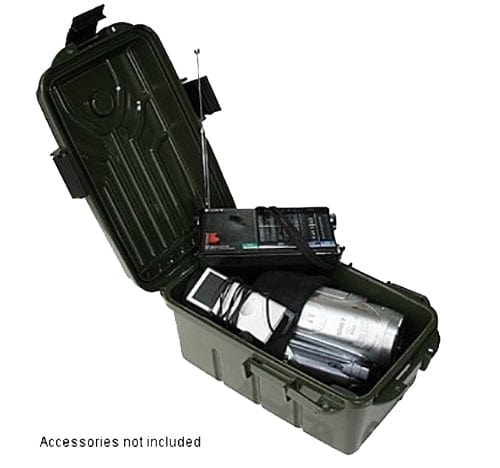 MTM Mtm Survivor Dry Box - Large 10"x7"x5" Forest Green Ammo Boxes