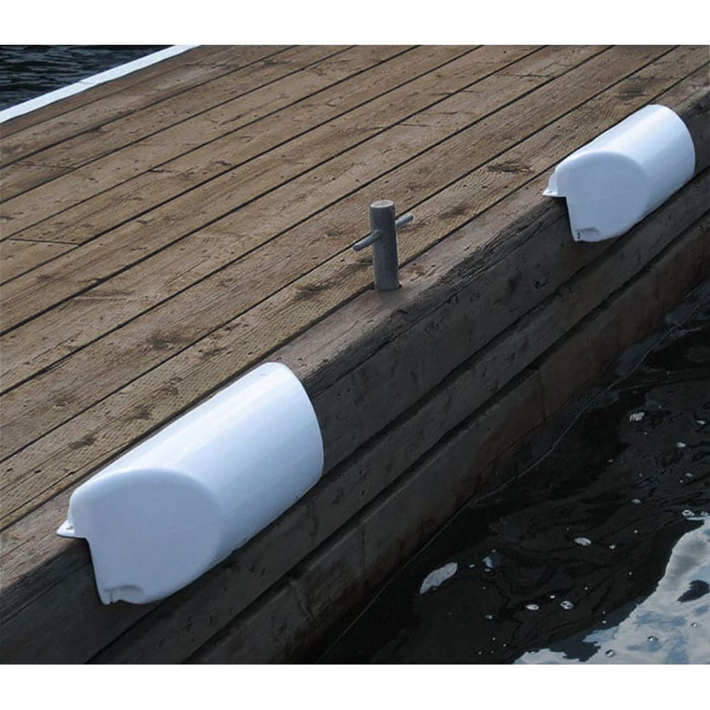 Dock Edge Dock Edge Dolphin Dockside Bumper 7" x 16" Straight - White Anchoring & Docking