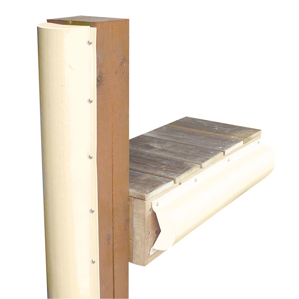 Dock Edge Dock Edge Piling Bumper - One End Capped - 6' - Beige Anchoring & Docking
