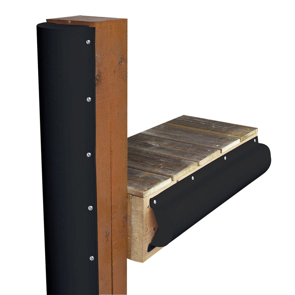 Dock Edge Dock Edge Piling Bumper - One End Capped - 6' - Black Anchoring & Docking