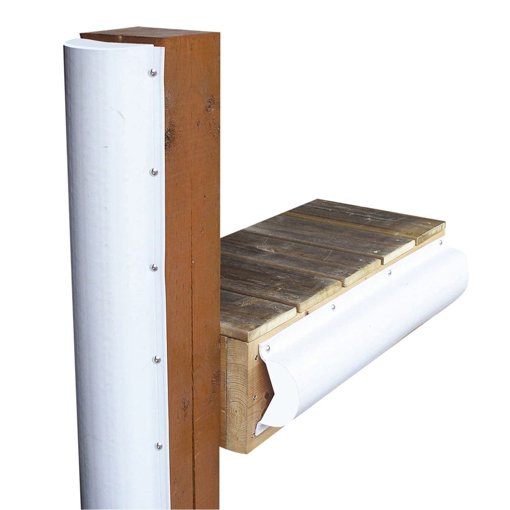 Dock Edge Dock Edge Piling Bumper - One End Capped - 6' - White Anchoring & Docking