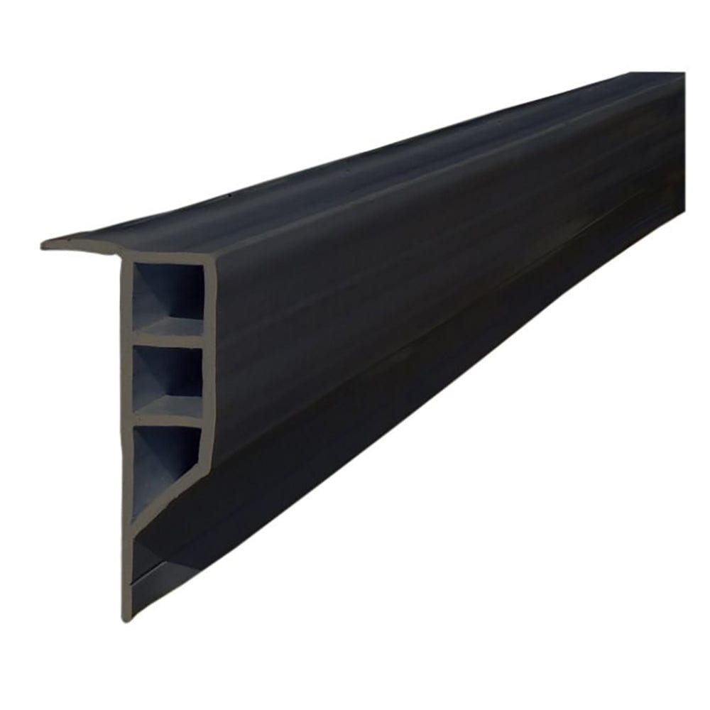 Dock Edge Dock Edge Standard PVC Full Face Profile - 16' Roll - Black Anchoring & Docking
