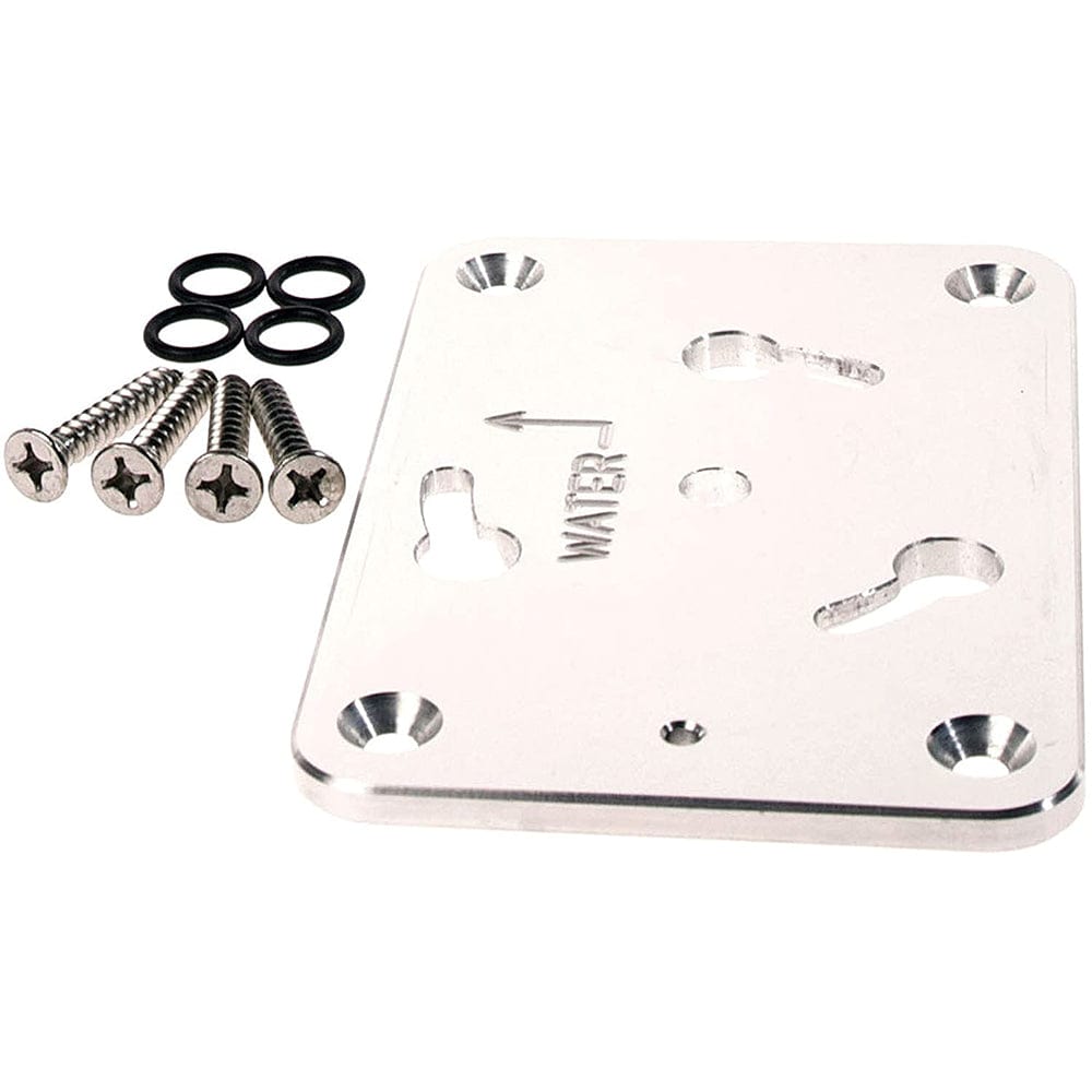 Panther Products Panther Spare Bow Mount Base Kit - Clear - Anodized Anchoring & Docking