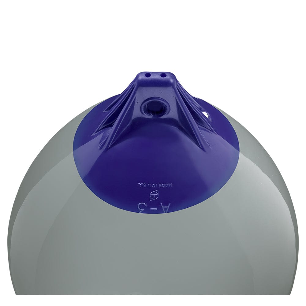 Polyform U.S. Polyform A Series Buoy A-3 - 17" Diameter - Grey - Boat Size 40' - 50' Anchoring & Docking