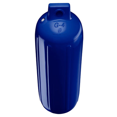 Polyform U.S. Polyform G-4 Twin Eye Fender 6.5" x 22" - Cobalt Blue w/Air Adapter Anchoring & Docking