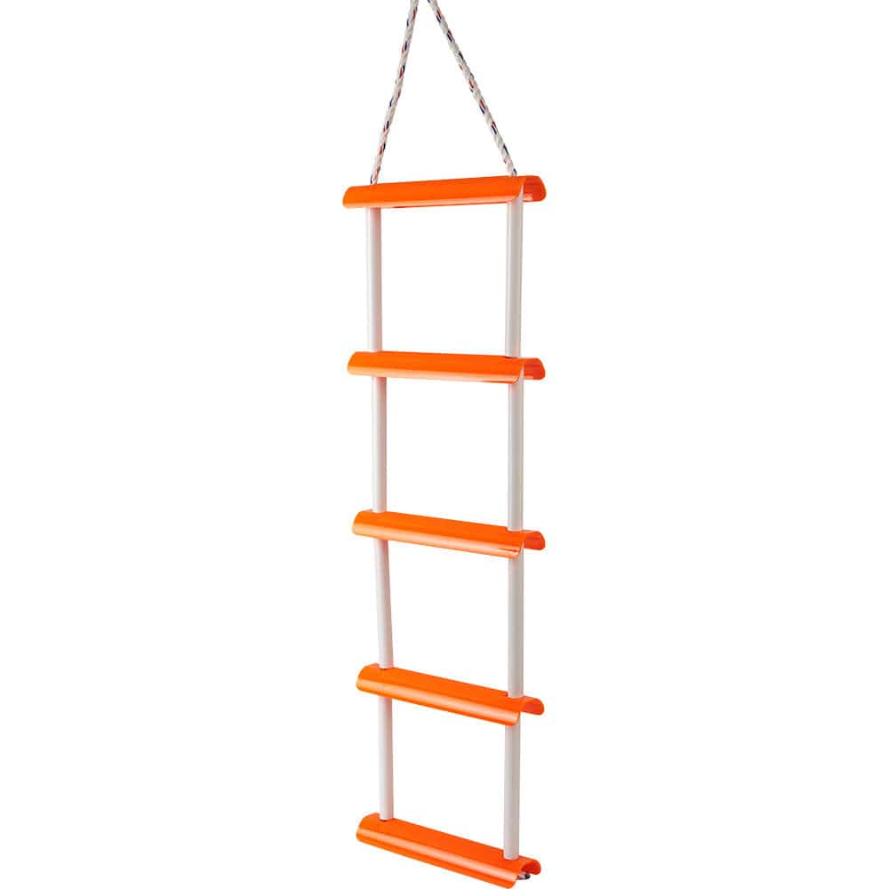 Sea-Dog Sea-Dog Folding Ladder - 5 Step Anchoring & Docking