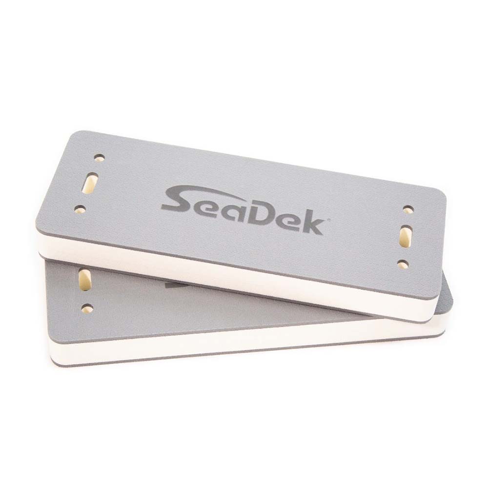 SeaDek SeaDek 24" x 12" x 2" Flat Fenders Medium 2-Pack Storm Grey/White Anchoring & Docking