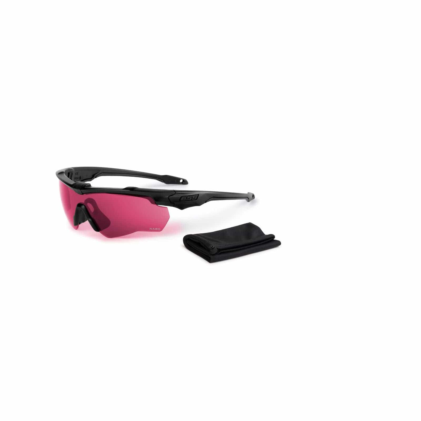 ESS Eyewear ESS Crossblade NARO ONE Laser LPL-5 Lens Black Frame Apparel