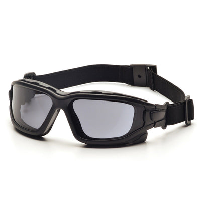 Pyramex Safety Products Pyramex I-Force Slim Black Frame Gray AF Lens Sealed Eyewear Gray Apparel