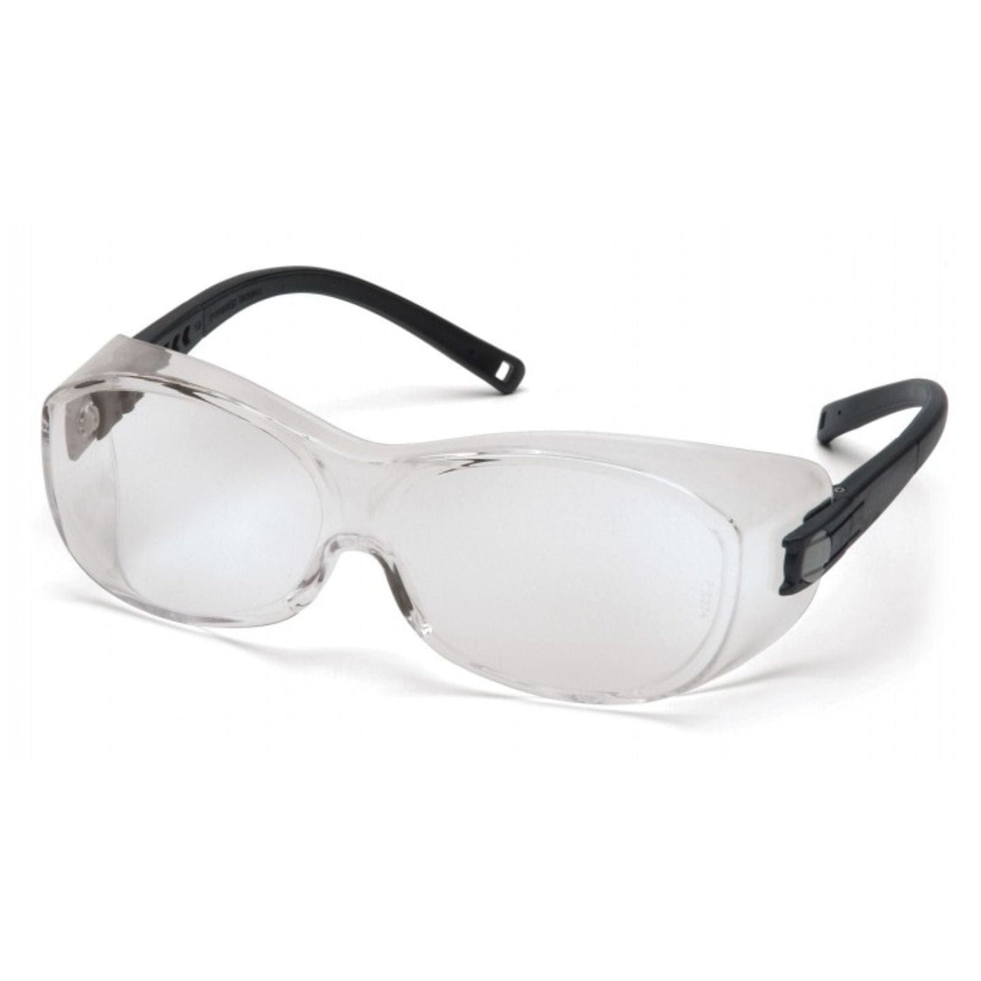 PYRAMEX SAFETY PRODUCTS Pyramex OTS Safety Glasses Black Frame Clear Lens Apparel