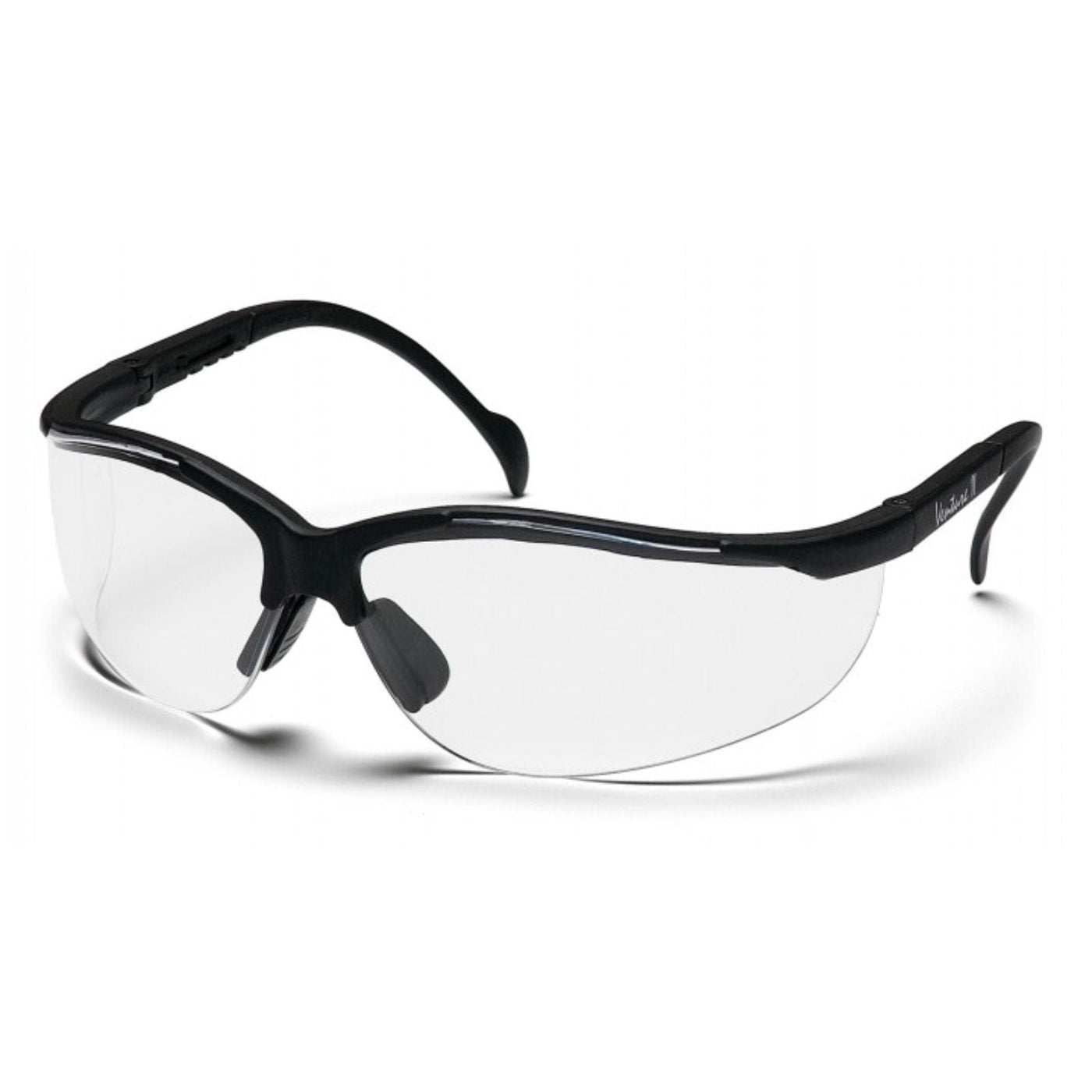 PYRAMEX SAFETY PRODUCTS Pyramex Venture II Safety Black Frame Lens Clear Apparel