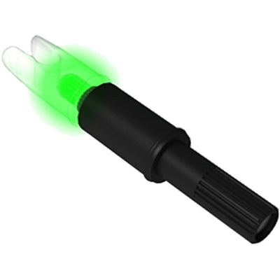 New Archery Products Nap Thunderglo Lighted Nocks Green Universal Fit 6 Pk. Arrow Components