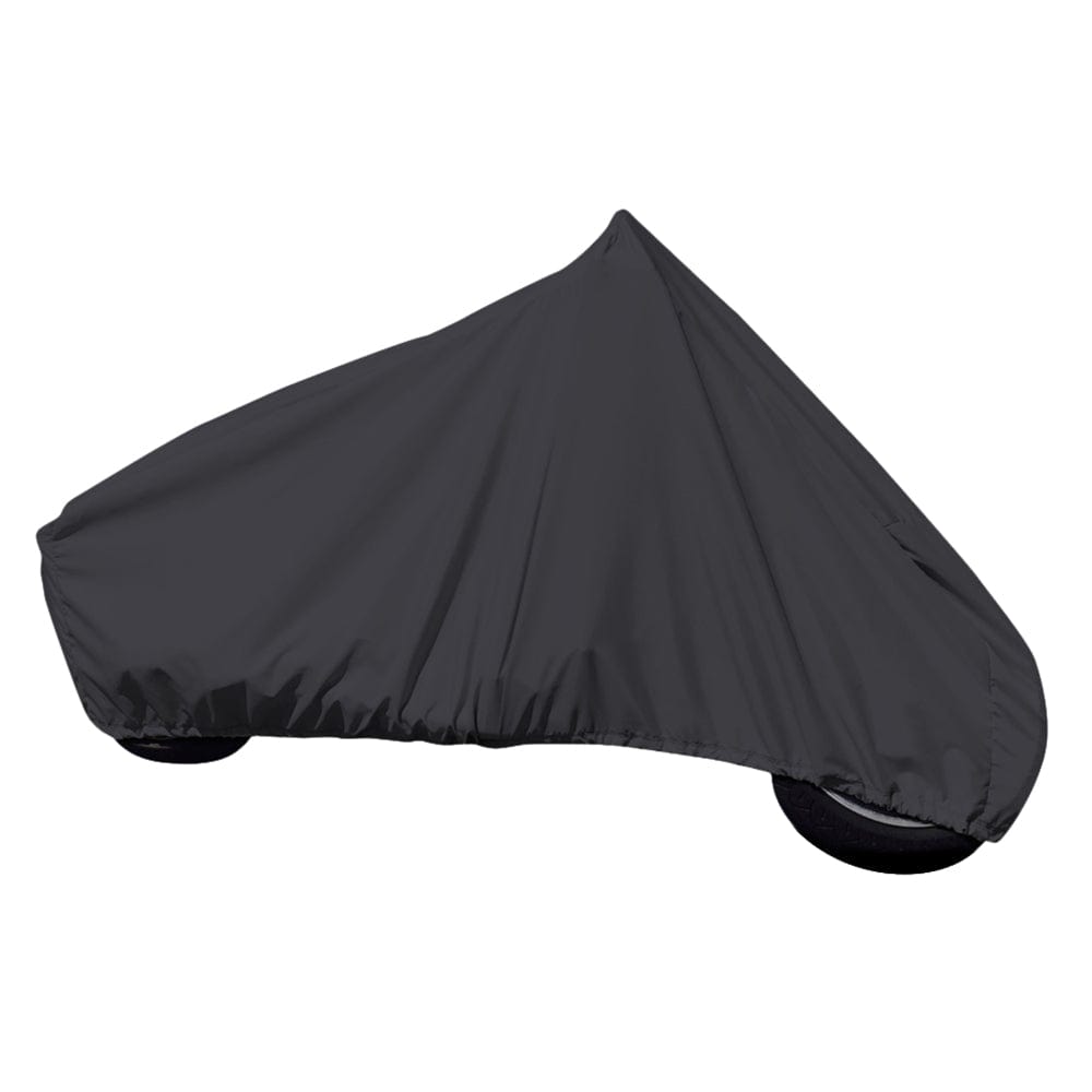 Carver by Covercraft Carver Sun-Dura Full Dress Touring Motorcycle w/No/Low Windshield Cover - Black Automotive/RV