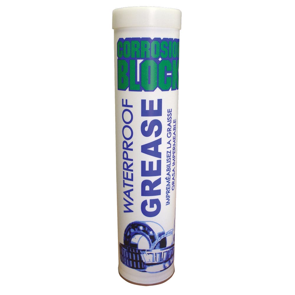 Corrosion Block Corrosion Block High Performance Waterproof Grease - 14oz Cartridge - Non-Hazmat, Non-Flammable & Non-Toxic Automotive/RV