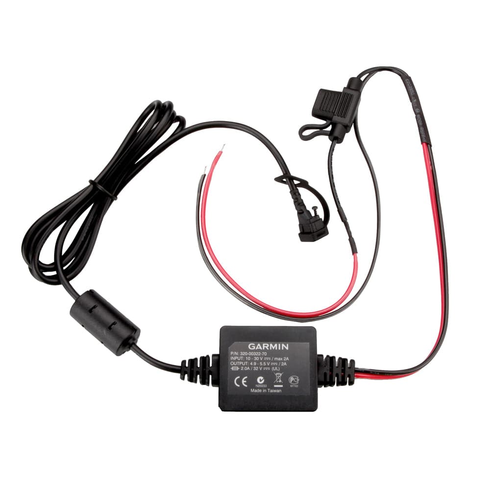 Garmin Garmin Motorcycle Power Cord f/zūmo® 350LM Automotive/RV