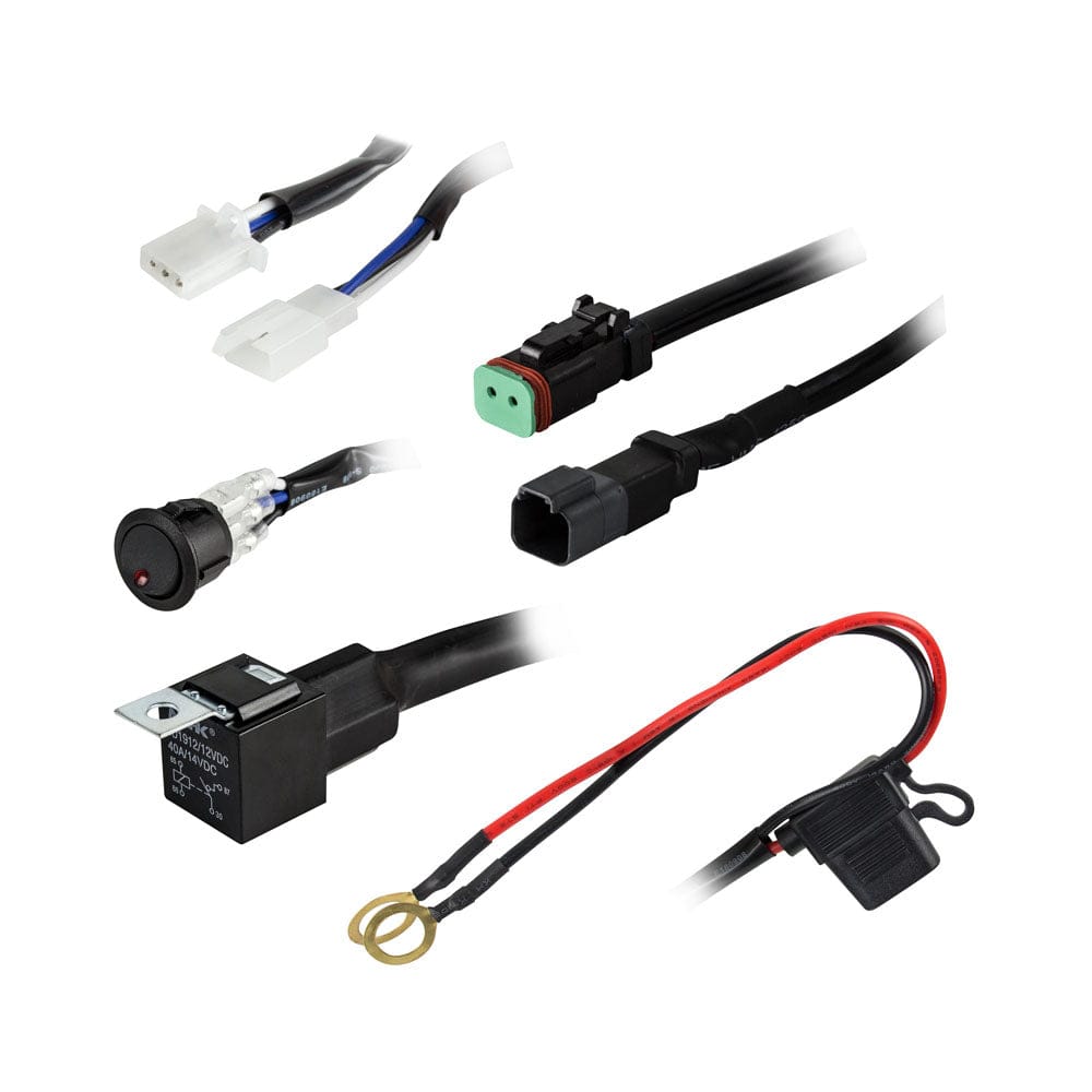 HEISE LED Lighting Systems HEISE 1 Lamp DR Wiring Harness & Switch Kit Automotive/RV