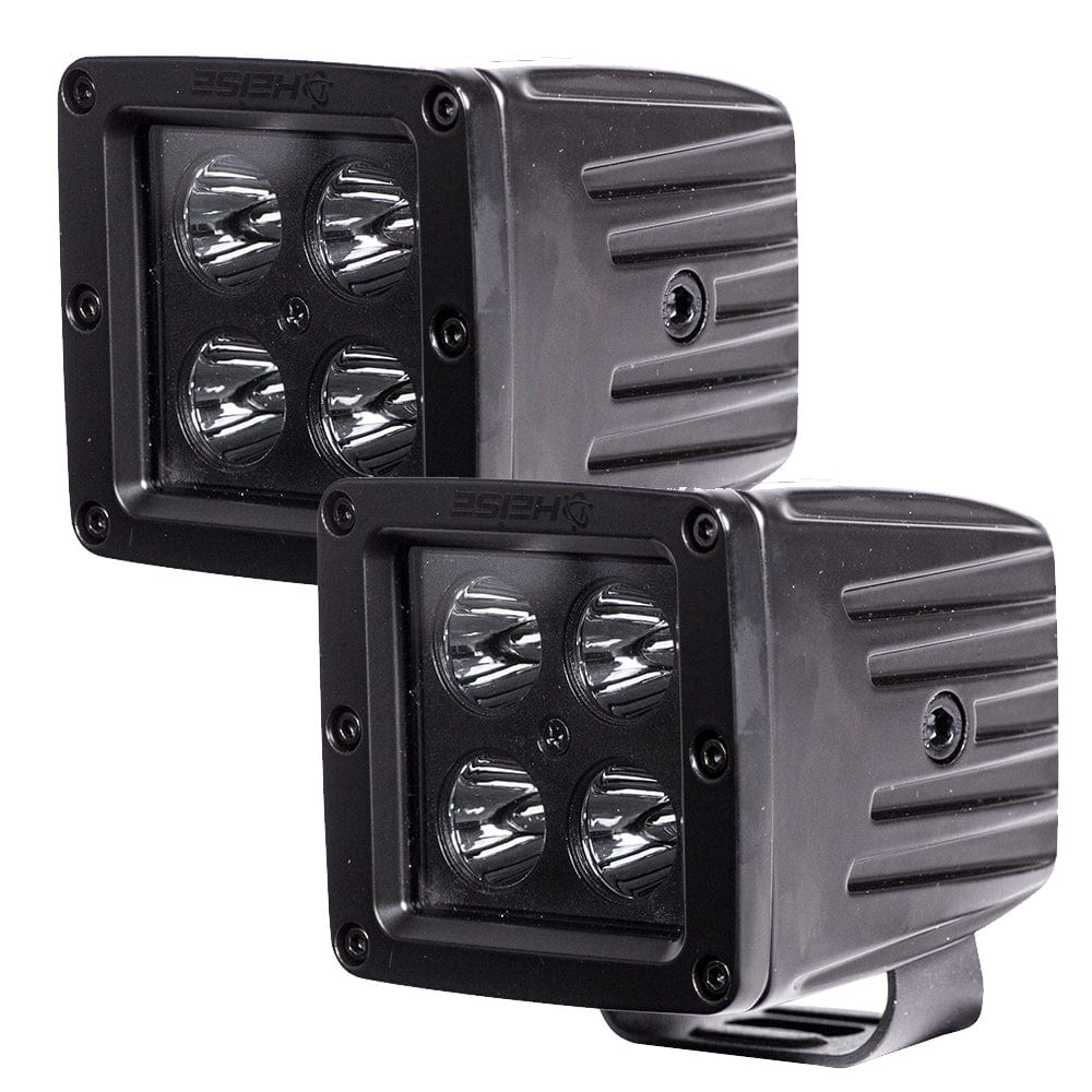HEISE LED Lighting Systems HEISE Blackout 4 LED Cube Light - 3" - 2 Pack Automotive/RV