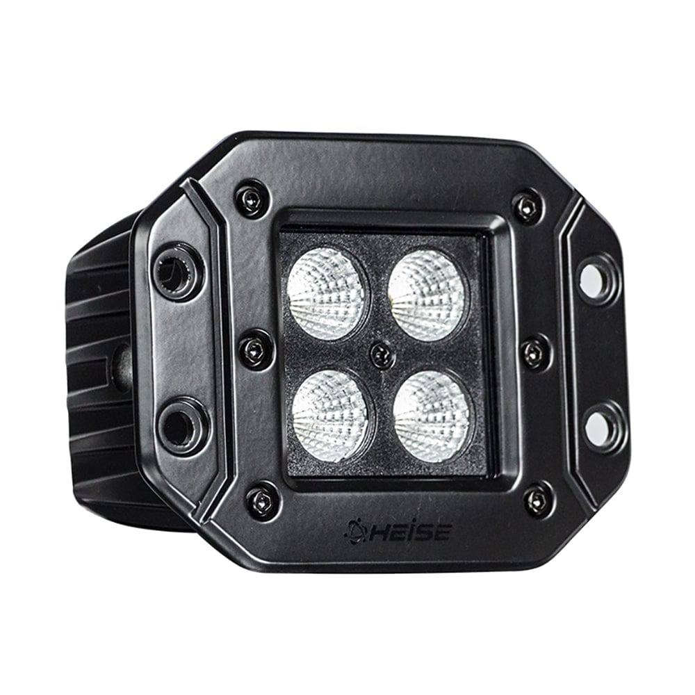 HEISE LED Lighting Systems HEISE Blackout LED Cube Light - Flush Mount - 3" Automotive/RV