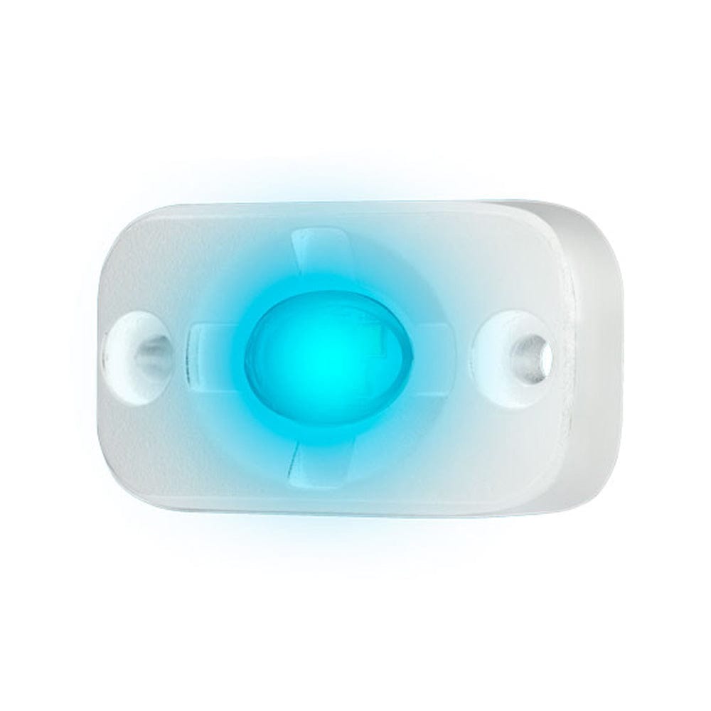 HEISE LED Lighting Systems HEISE Marine Auxiliary Accent Lighting Pod - 1.5" x 3" - White/Blue Automotive/RV